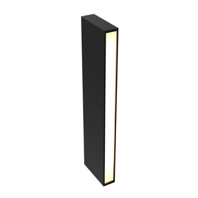 DALS Lighting Column LED Bollard Light - Color: Black - Size: 20 - LRB20