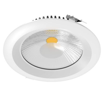 DALS Lighting Hilux High-Powered Commercial 5CCT LED Downlight - Color: Wh