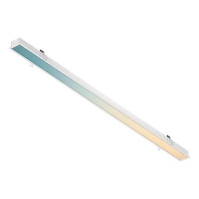 DALS Lighting Boulevard Smart LED Linear Recessed Light - Color: White - Si