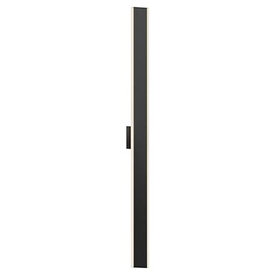 DALS Lighting Gemini Outdoor LED Wall Sconce - Color: Black - Size: 1 light