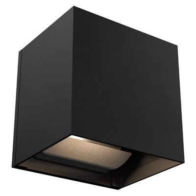 DALS Lighting Geneva LED Wall Sconce - Color: Black - Size: 1 light - LEDWA