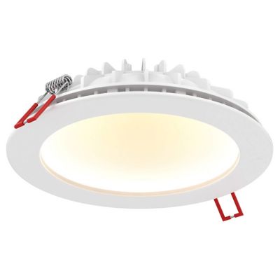 DALS Lighting Indirect 6 Inch Round LED Recessed Light - Color: White - Siz