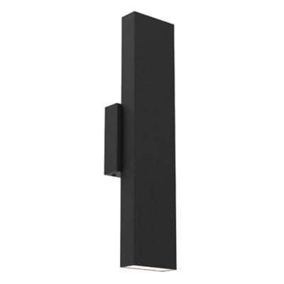 DALS Lighting Poinpoint Outdoor LED Wall Sconce - Color: Black - Size: 6 li