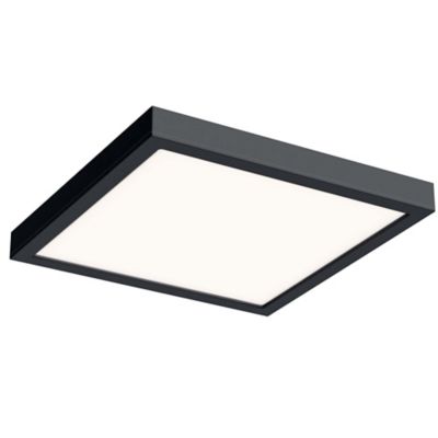 DALS Lighting Delta LED Square Flushmount Light - Color: Matte - Size: Larg