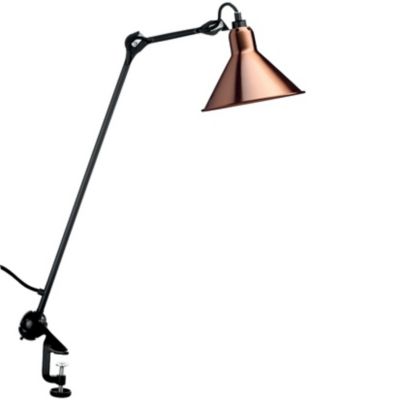 DCW Editions Lampe Gras N°201 Clamp Table Lamp - Color: Copper - Size: 1 l