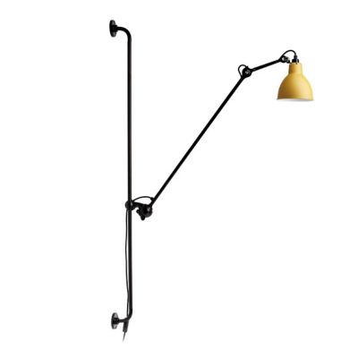 DCW Editions Lampe Gras 214 Wall Sconce - Color: Yellow - Size: 1 light - 2