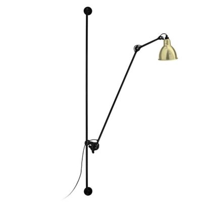 DCW Editions Lampe Gras 214 Wall Sconce - Color: Brass - Size: 1 light - 21