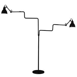 Lampe Gras N°411 Double Floor Lamp
