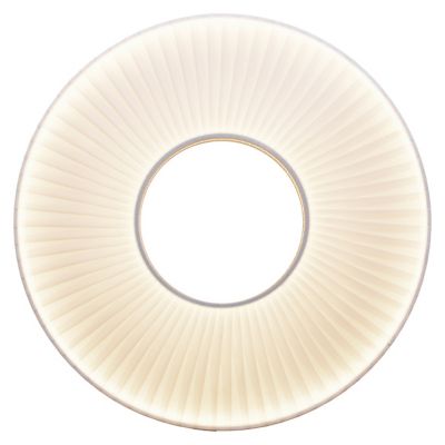 10 HEURES 10 Iris LED Wall Sconce - Color: White - Size: Small - IRIS W 60 