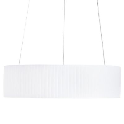 10 HEURES 10 Ronde LED Pendant Light - Color: White - Size: Large - RONDE P