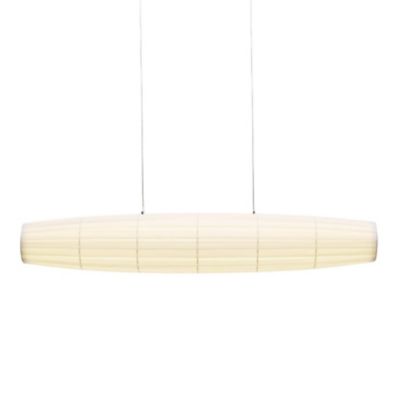 10 HEURES 10 Colonne LED Linear Chandelier Light in White, Size: Medium