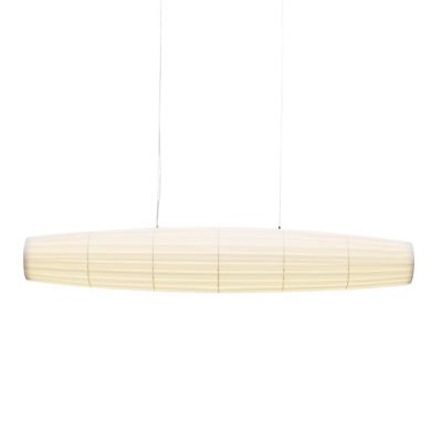 10 HEURES 10 Colonne LED Linear Chandelier Light in White, Size: Large