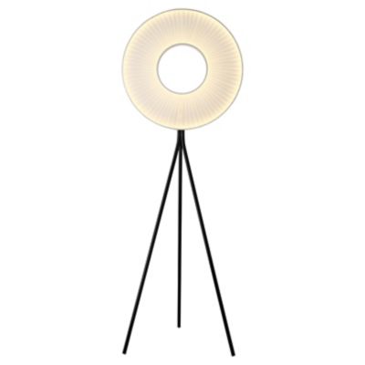 10 HEURES 10 Iris Tripod LED Floor Lamp - Color: Black - Size: Small - IRIS