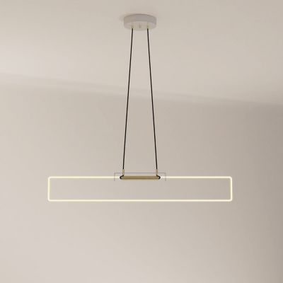 dArmes RA Linear Chandelier Light - Color: Brass - Size: 24 - RASUWGBR1