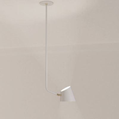 Darmes Hartau Simple Pendant Light - Color: White - Size: 24 - HASIWHBR
