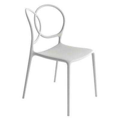 Driade Sissi Indoor/Outdoor Stackable Chair - Color: White - D51531A379002