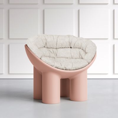 Driade Roly Poly Indoor/Outdoor Armchair Cushion - Color: Grey - D30264D514