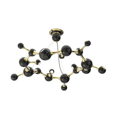 Atomic Round Chandelier
