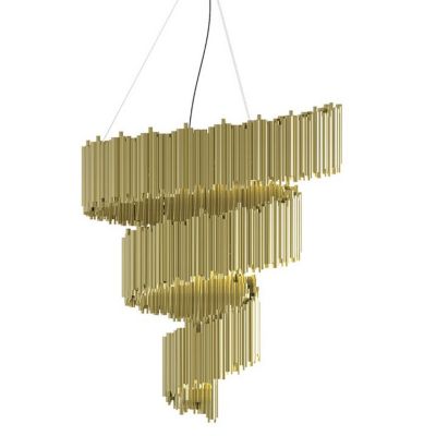 Brubeck Spiral LED Chandelier