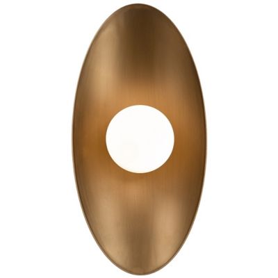 dweLED Glamour LED Wall Sconce in Brass
