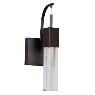 Huxe Carlita LED Wall Sconce - Color: Bronze - Size: 1 light