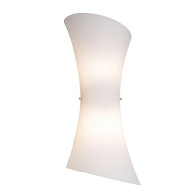 Huxe Adona 2 Light Wall Sconce - Color: Silver