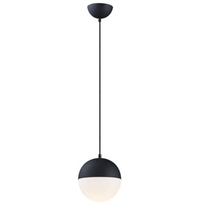 Huxe Andrea Pendant Light - Color: White - Size: Medium