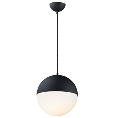 Huxe Andrea Pendant Light - Color: White - Size: Large