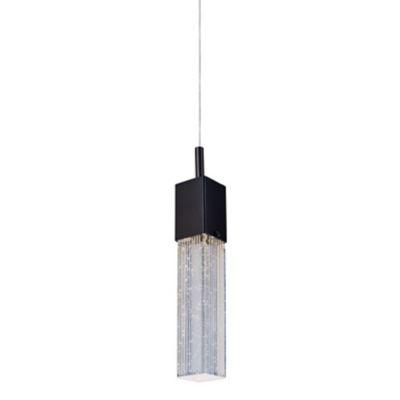 Huxe Carlita LED Mini Pendant Light - Color: Clear - Size: 1 light