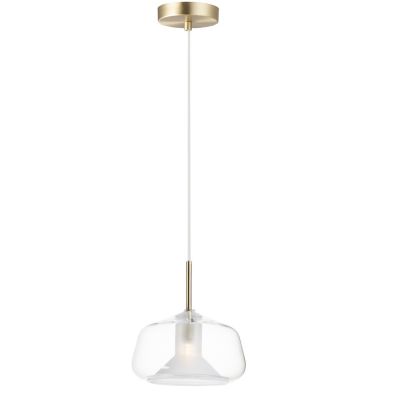 Huxe Alvise 10042 Mini Pendant Light - Color: Clear - Size: 1 light