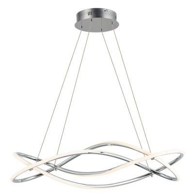 Huxe Abelie 24136 LED Pendant Light - Color: White - Size: 1 light