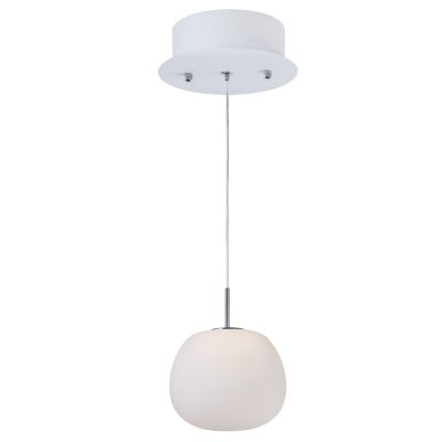 Huxe Nereza 21120 LED Mini Pendant Light - Color: White