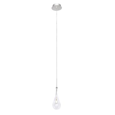 Huxe Lauretta E231 Mini Pendant Light - Color: Clear - Size: 1 light