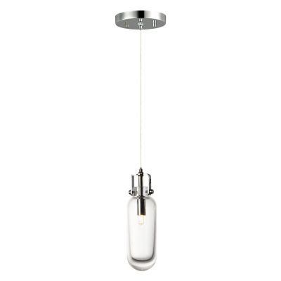 Huxe Ines E24300 Mini Pendant Light - Color: Clear - Size: 1 light