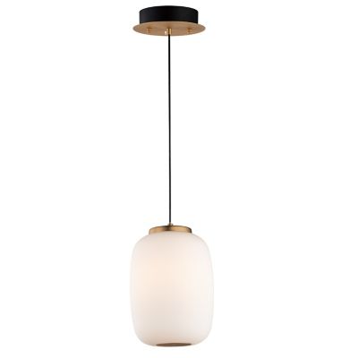 Huxe Ezio Tall Mini Pendant Light - Color: Black - Size: 2 light