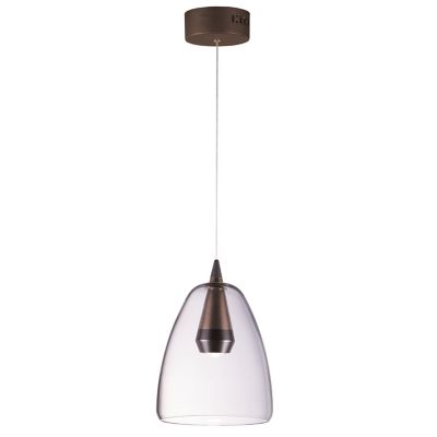 Huxe Santa LED Mini Pendant Light - Color: Clear - Size: 1 light