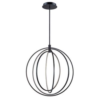 Huxe Cantare LED Pendant Light - Color: Clear - Size: 36 In