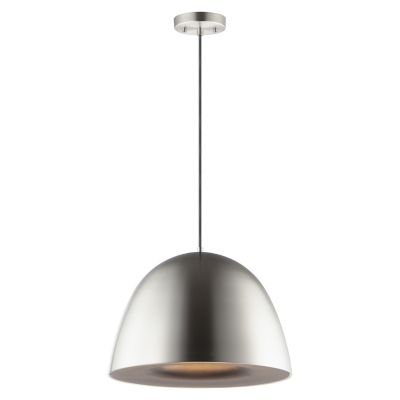 Huxe Romalda LED Pendant Light - Color: Silver - Size: Large