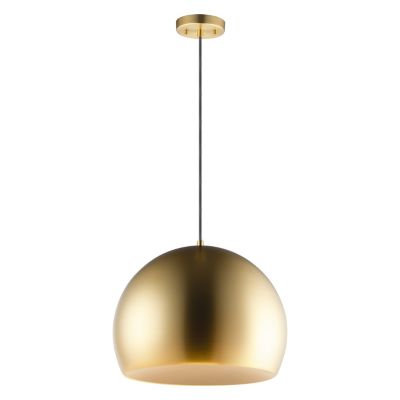 Huxe Aldus LED Pendant Light - Color: Brass - Size: Large