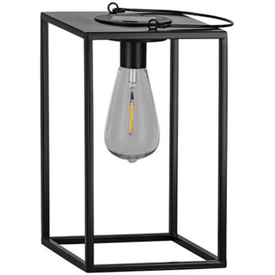 Huxe Garrison Outdoor LED Hanging Light - Color: Black - Size: 2 light