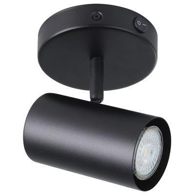 Huxe Kendayla Track Light - Color: Black - Size: 1 light