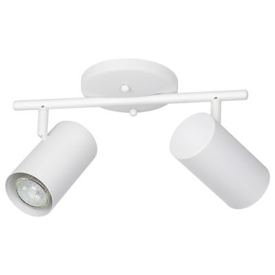 Huxe Petal Track Light - Color: White - Size: 2 light