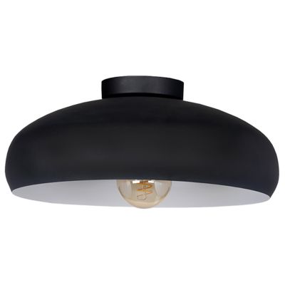 Huxe Cinzia Flushmount Light - Color: Black - Size: 1 light