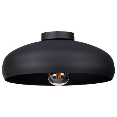 Huxe Cinzia Flushmount Light - Color: Black - Size: 1 light