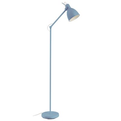 Huxe Dashiell Floor Lamp - Color: Blue - Size: 1 light