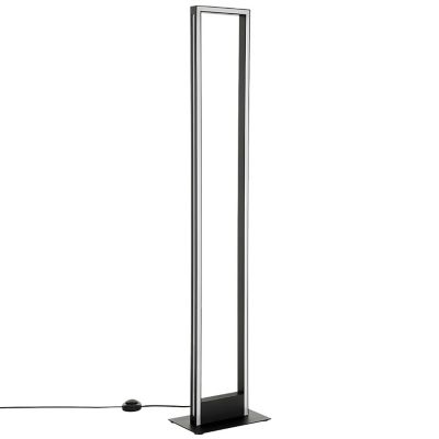 Huxe Casen LED Floor Lamp - Color: Black