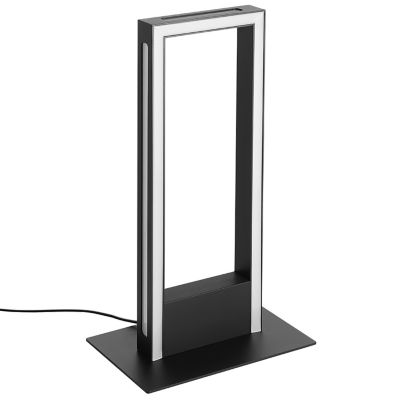 Huxe Casen LED Table Lamp - Color: Black