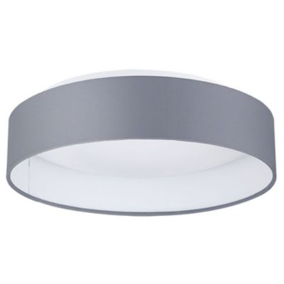 Eglo Palomaro LED Flushmount Light - Color: Black - Size: Small - 93395A