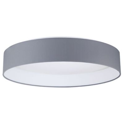 Eglo Palomaro LED Flushmount Light - Color: Black - Size: Large - 93397A