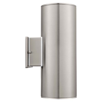 Eglo Ascoli Outdoor Wall Sconce - Color: Silver - Size: Medium - 90121A